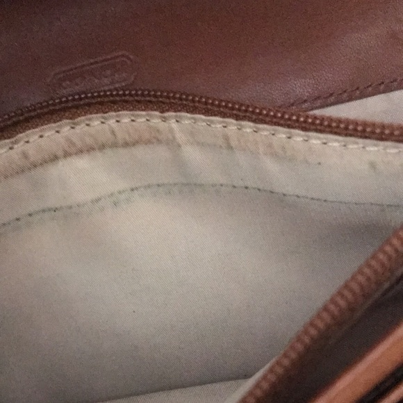 Coach signature multicolored leather/c-canvas clutch purse. Used,good condition! - Picture 8 of 10